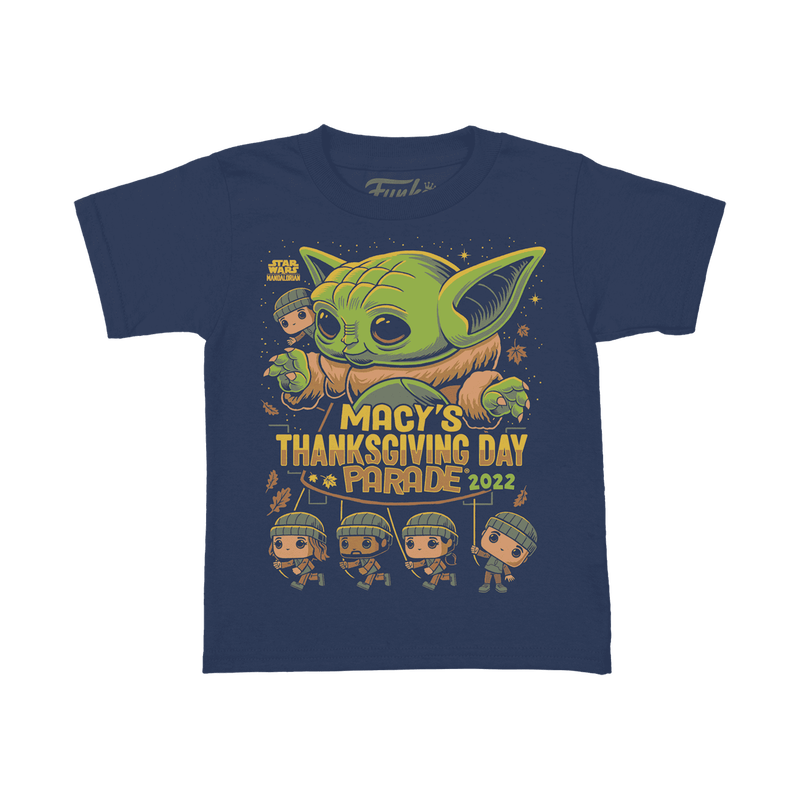 Grogu Macy's Thanksgiving Day Parade 2022 Kids Tee, , hi-res view 1